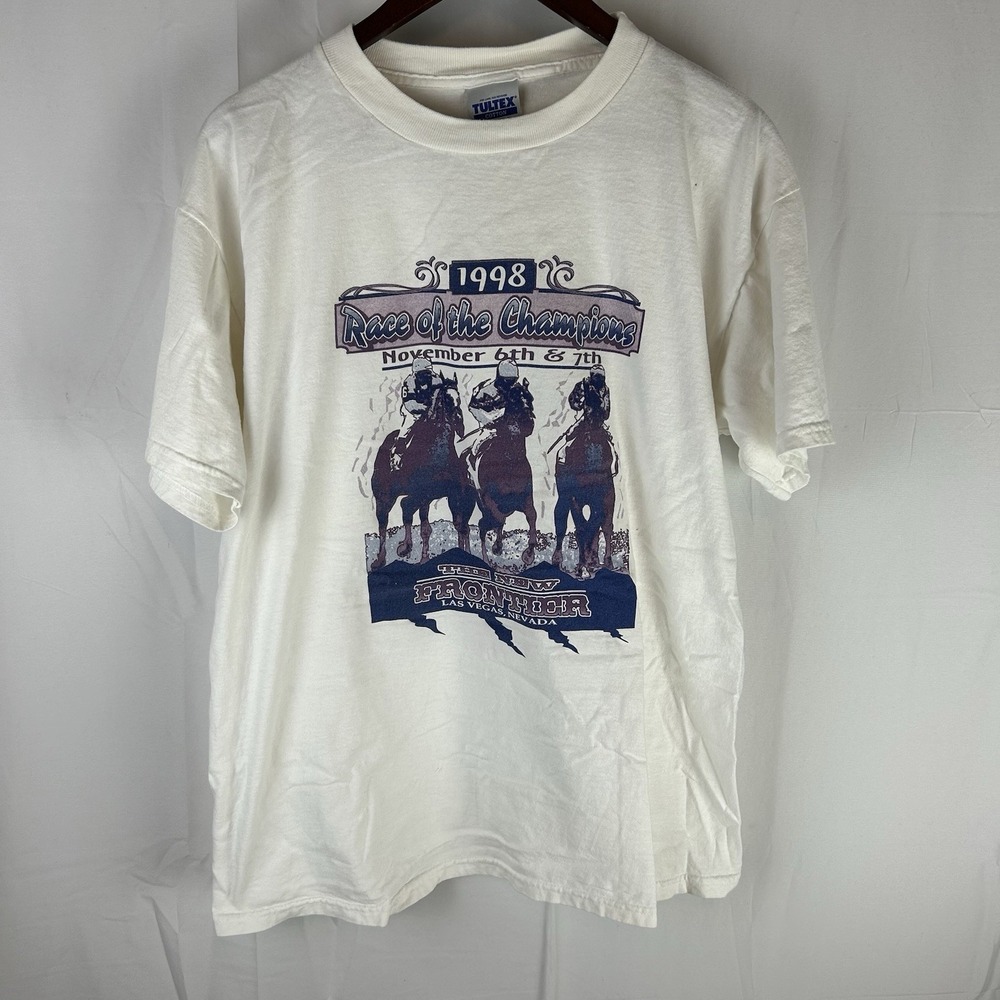 VTG 1998 Race Of The Champions The New Frontier T Shirt‎ Large Las Vegas